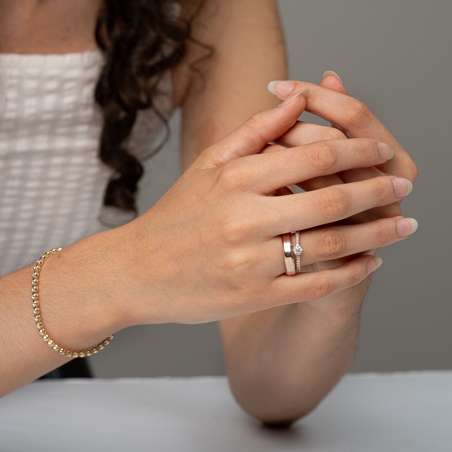 Verlobungsring L'Amour Rotgold