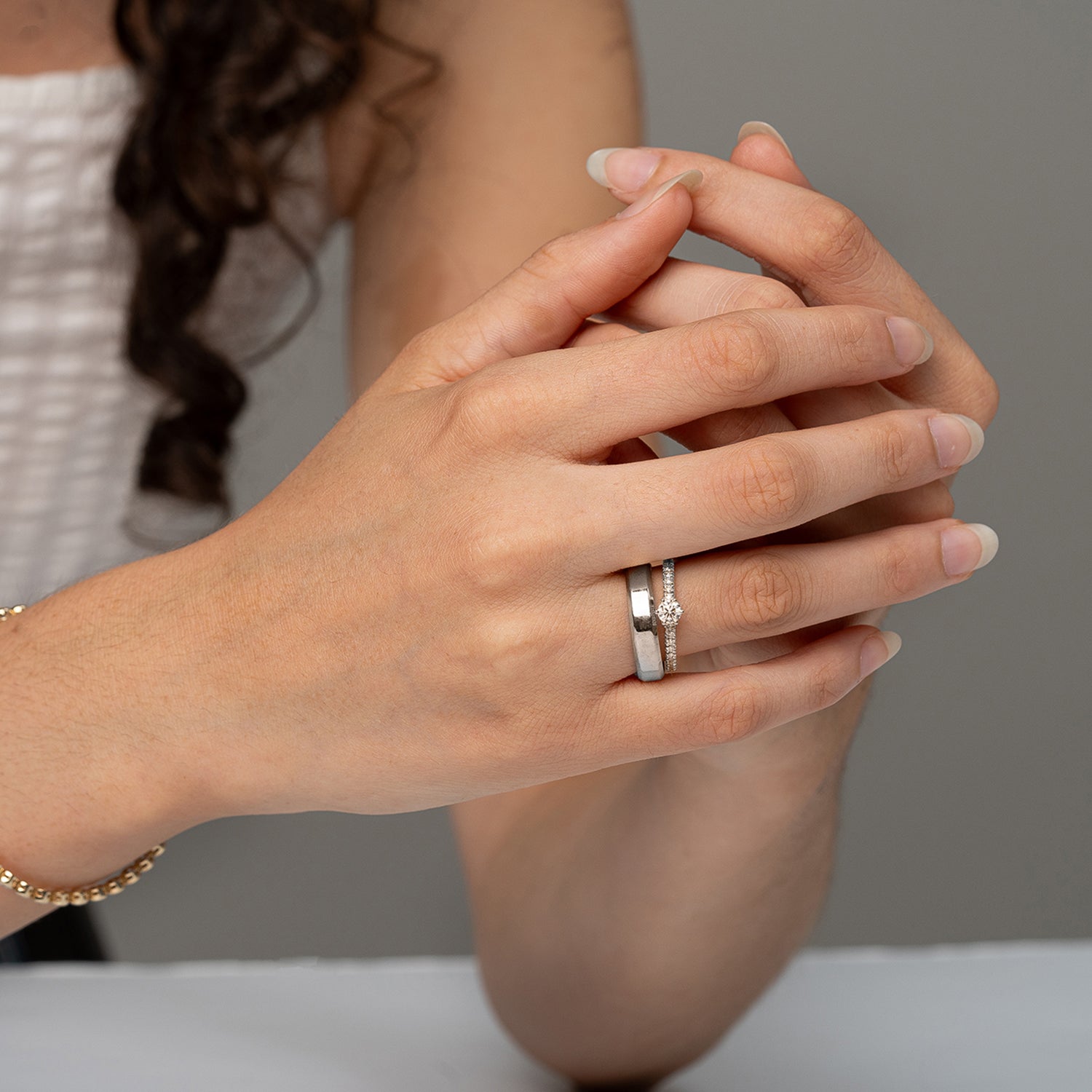 Verlobungsring L'Amour Weißgold