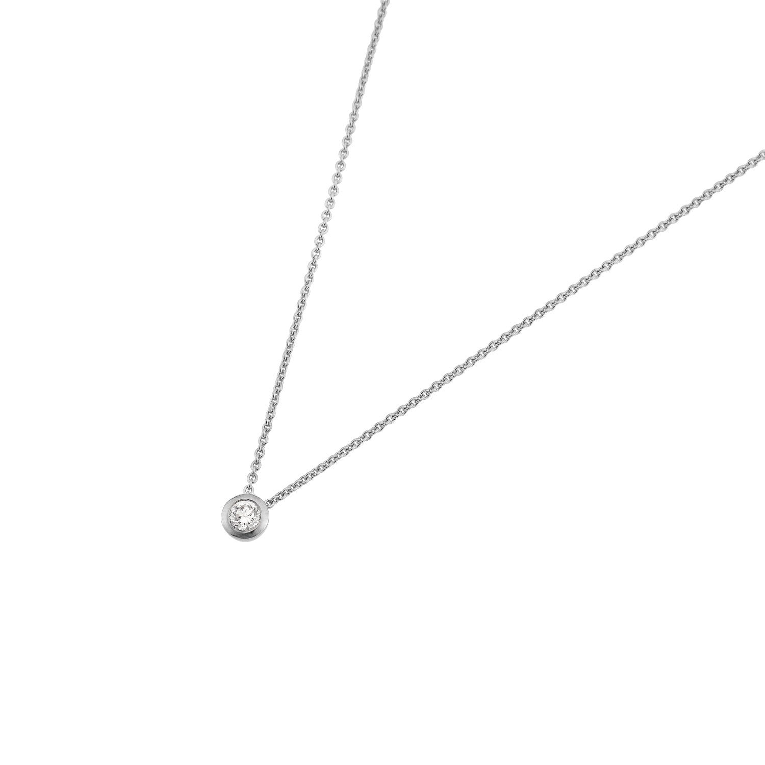 Collier Ivette Lab-Grown – Weißgold 14 Karat (585)