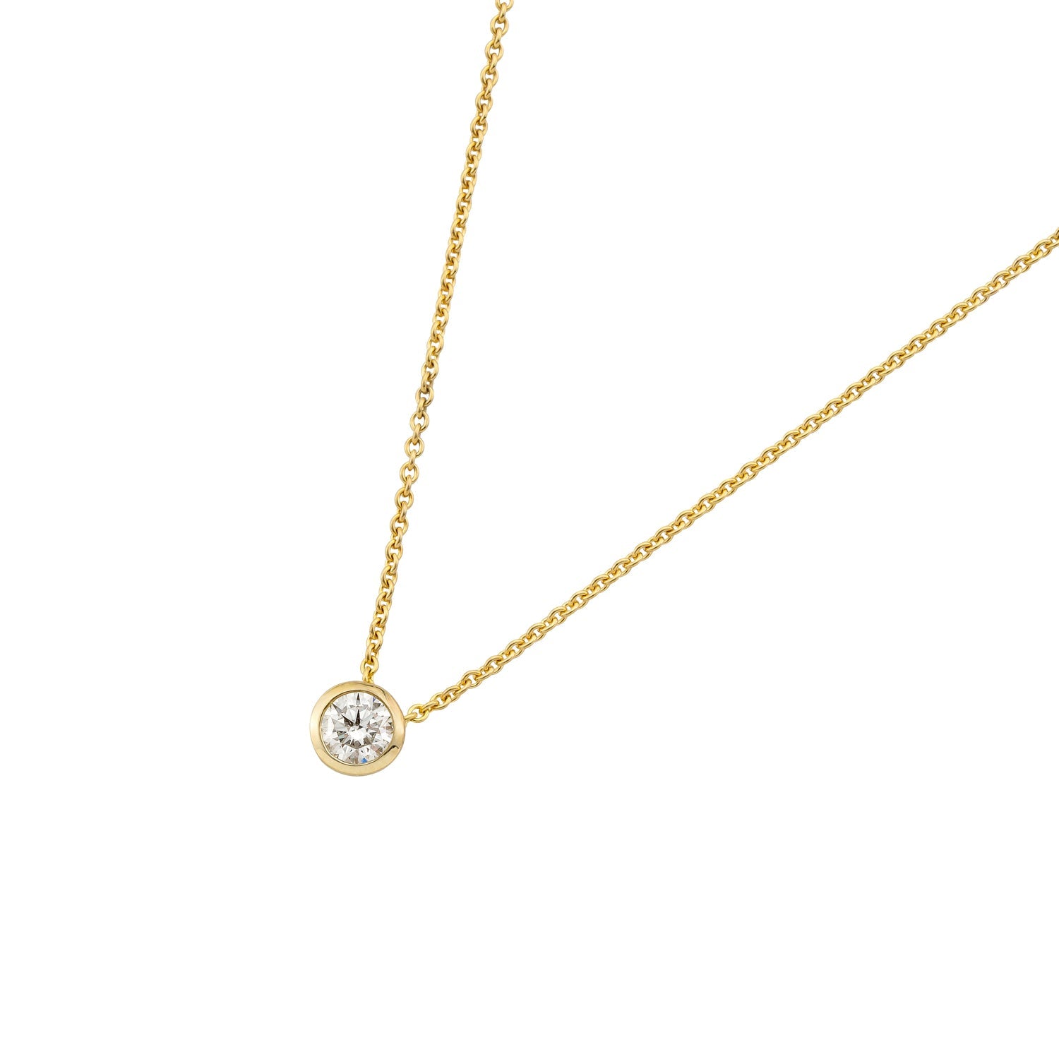 Collier Ivette Lab-Grown – Gelbgold 14 Karat (585)
