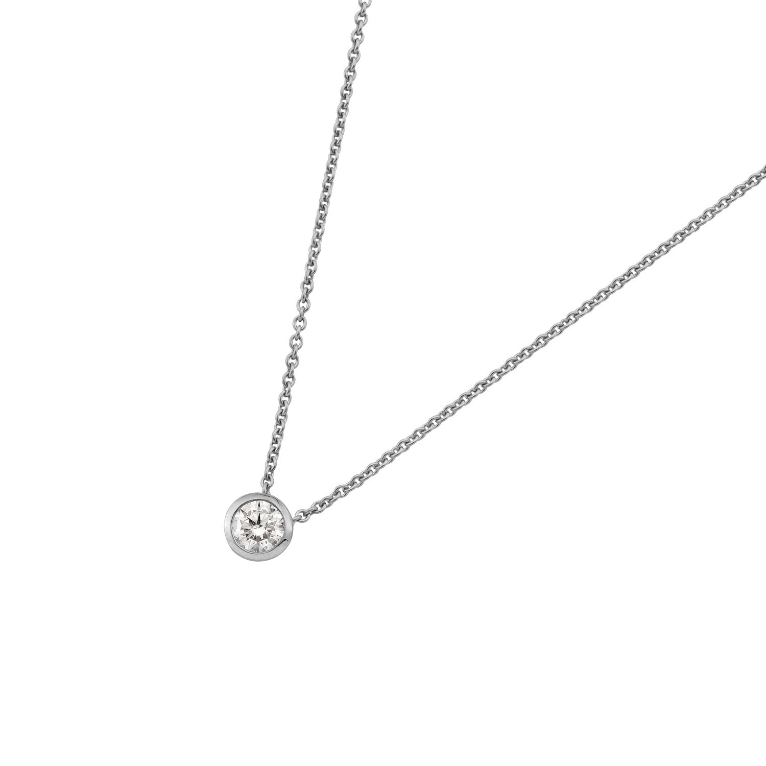 Collier Ivette Lab-Grown – Weißgold 14 Karat (585)