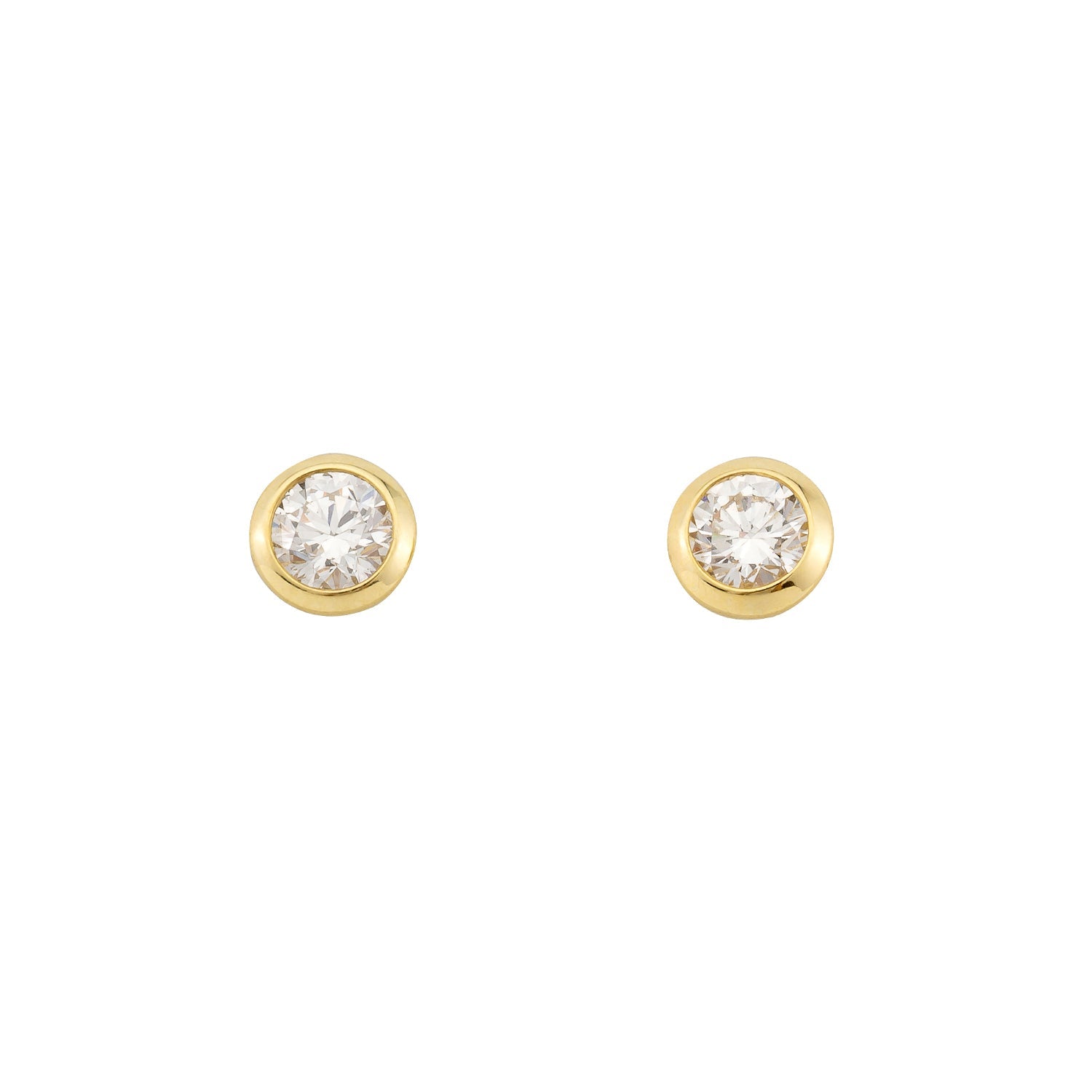 Ohrstecker Ivette Lab-Grown – Roségold 18 Karat (750)