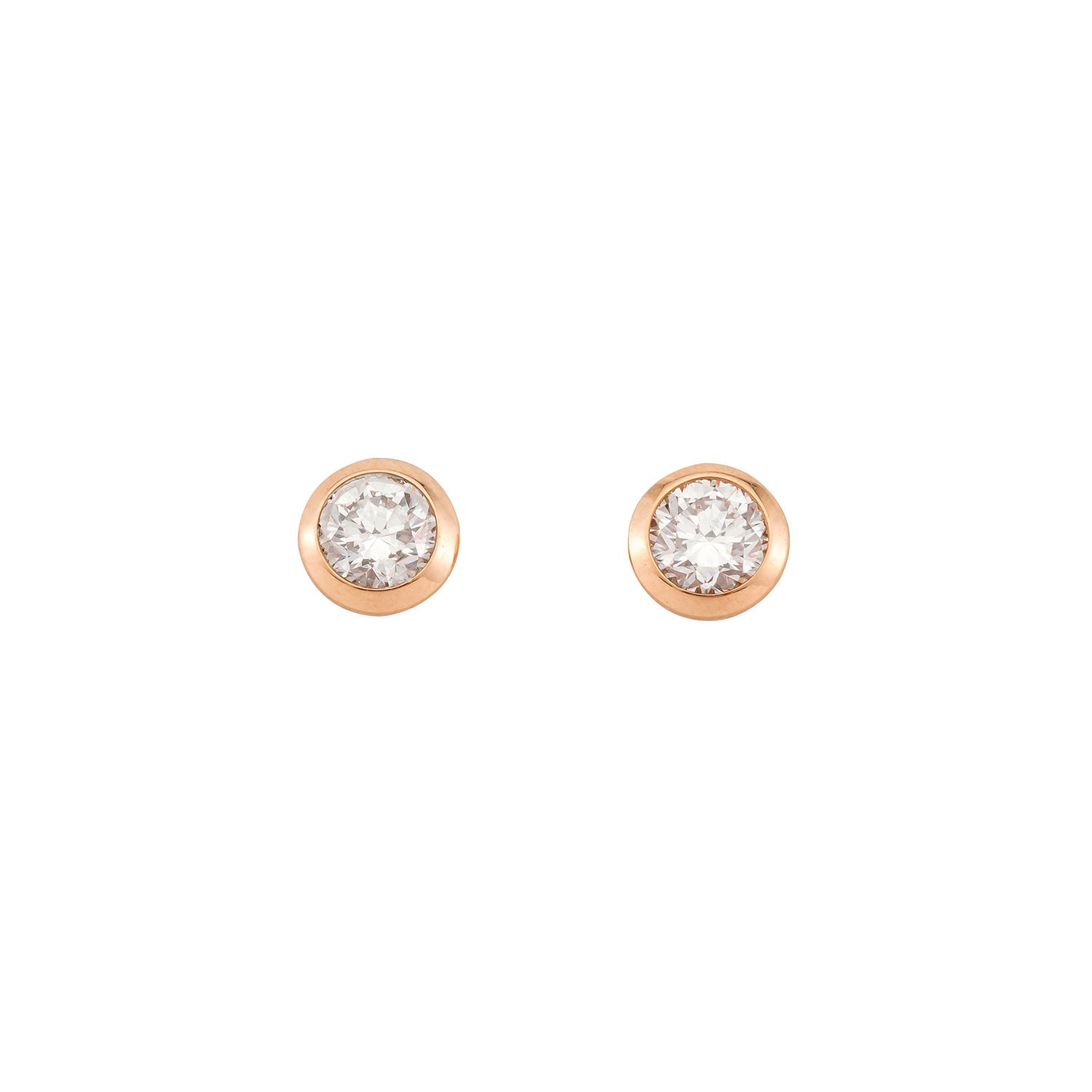 Ohrstecker Ivette – Rotgold 14 Karat (585)