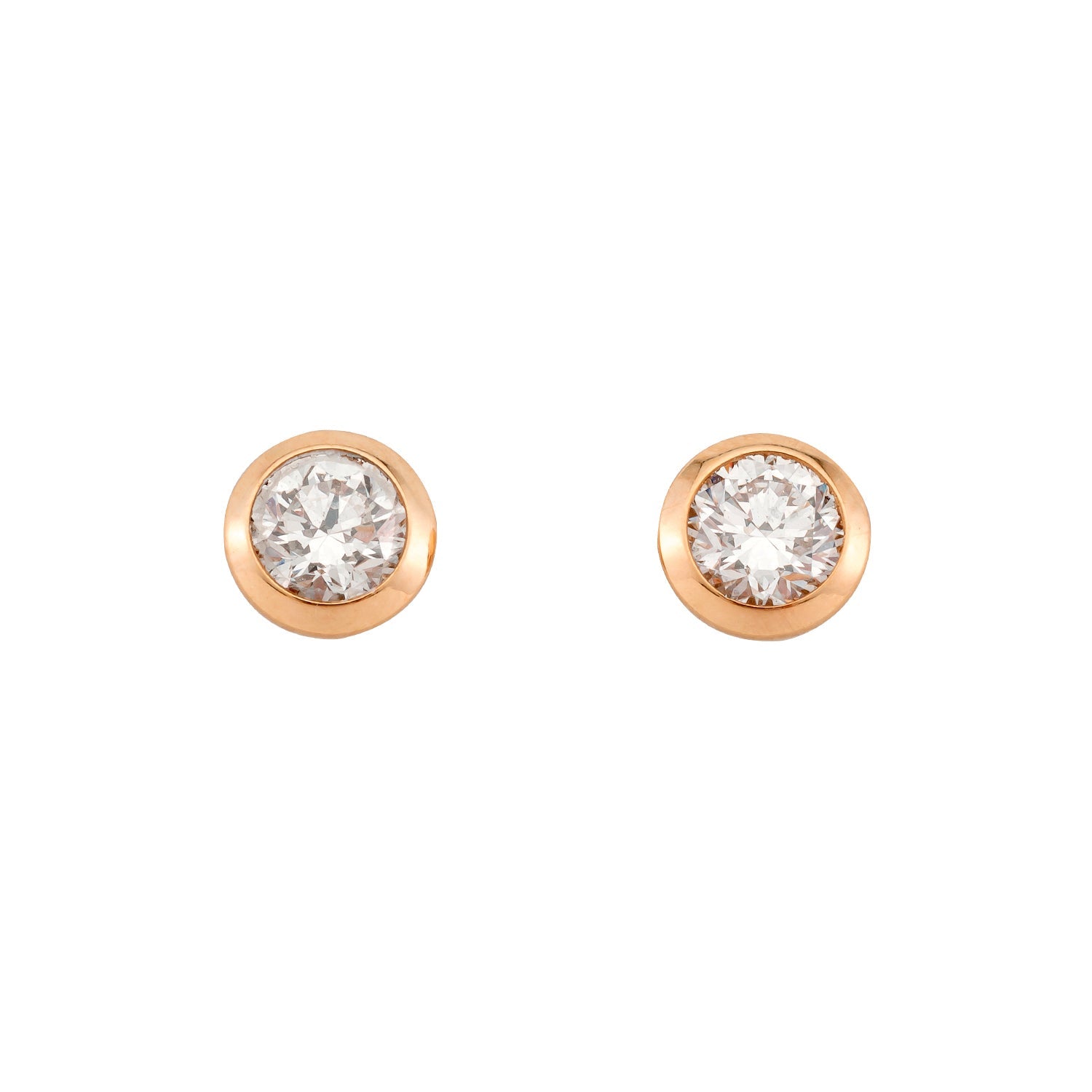 Ohrstecker Ivette – Rotgold 14 Karat (585)