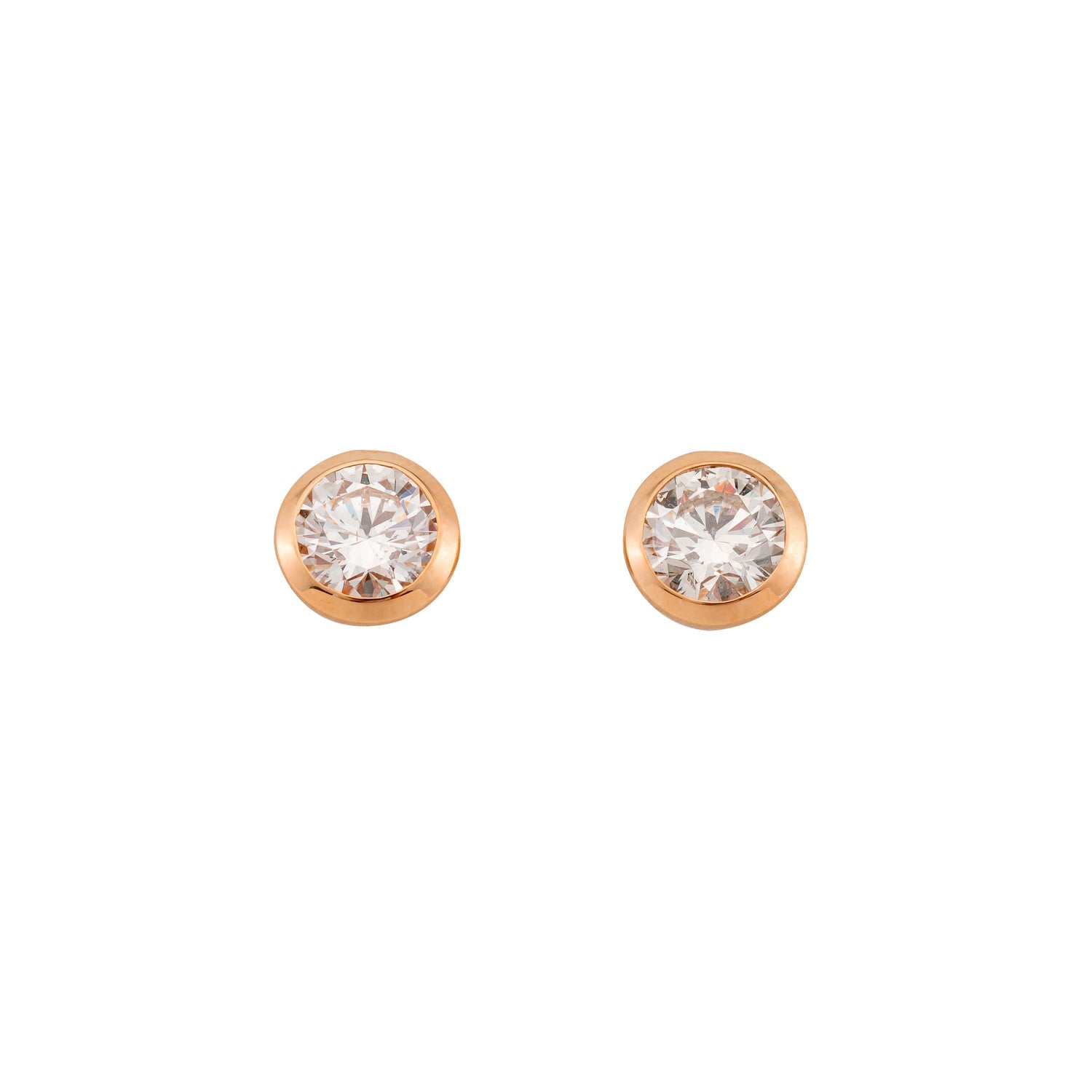 Ohrstecker Ivette – Rotgold 14 Karat (585)