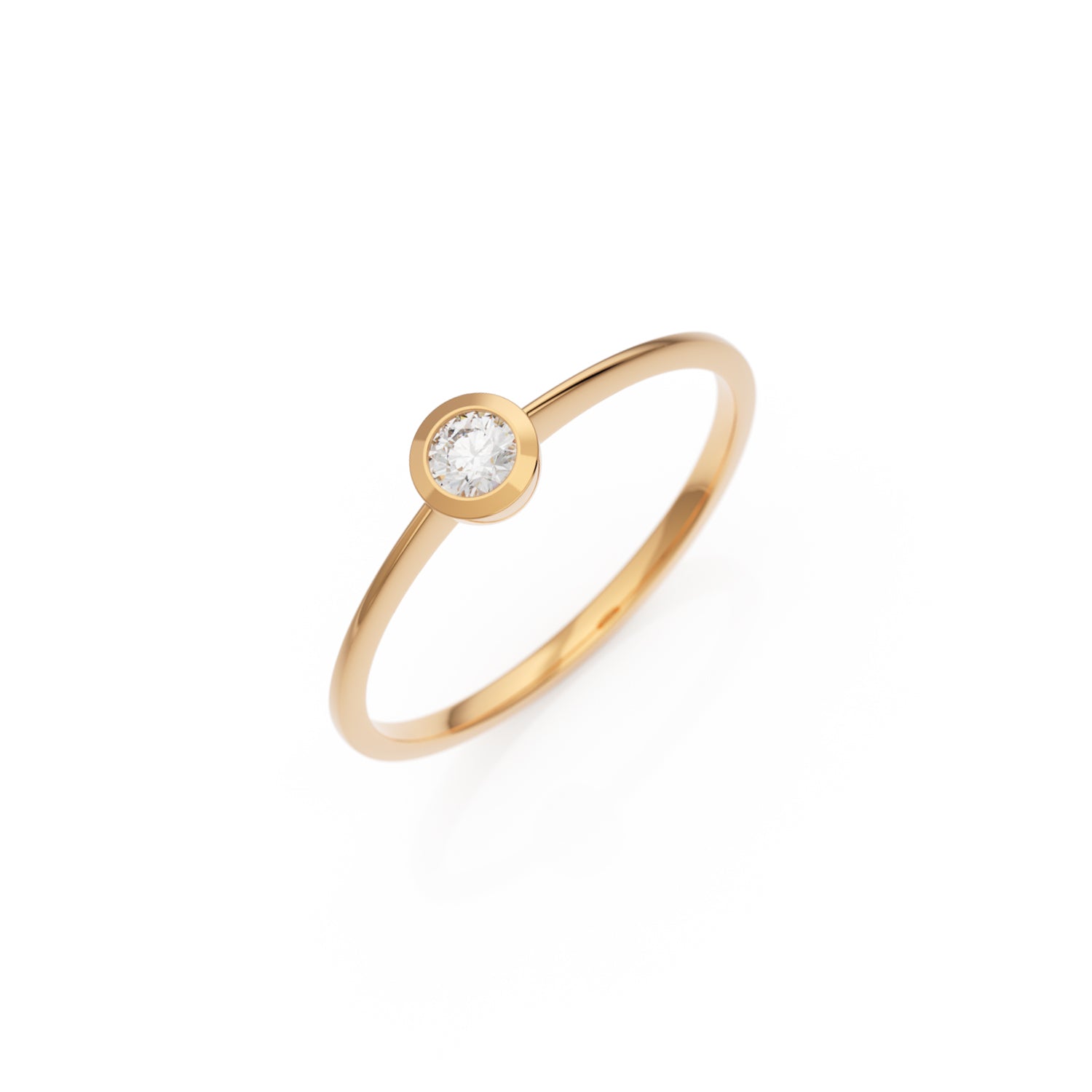 Verlobungsring Ivette Lab-Grown – Roségold 18 Karat (750)