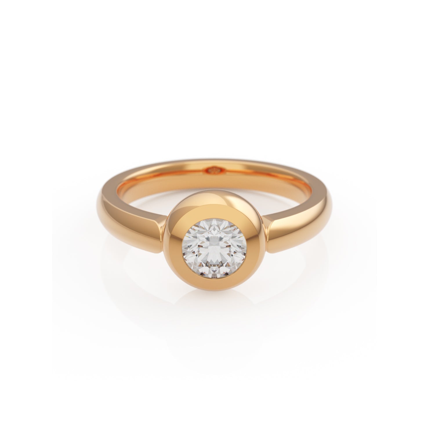 Verlobungsring Larina Lab-Grown – Roségold 14 Karat (585)
