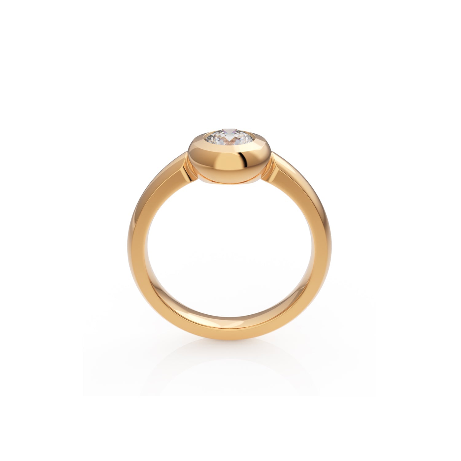 Verlobungsring Larina Lab-Grown – Roségold 14 Karat (585)