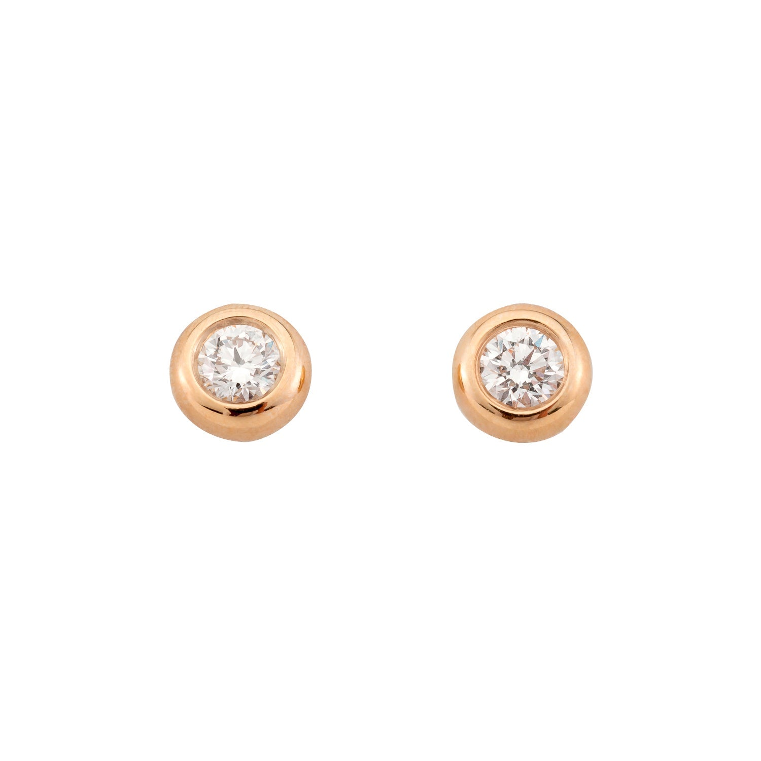 Ohrstecker Larina – Weißgold 14 Karat (585)