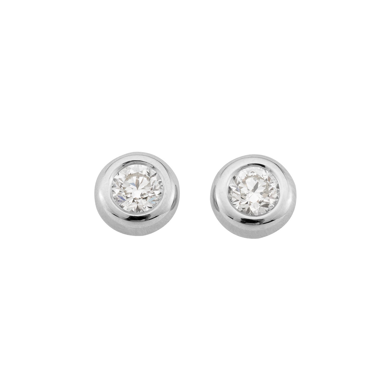 Ohrstecker Larina in Weißgold 14 Karat (585) mit 0,30 ct Lab-Grown-Diamant