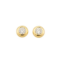 Solitaire earrings
