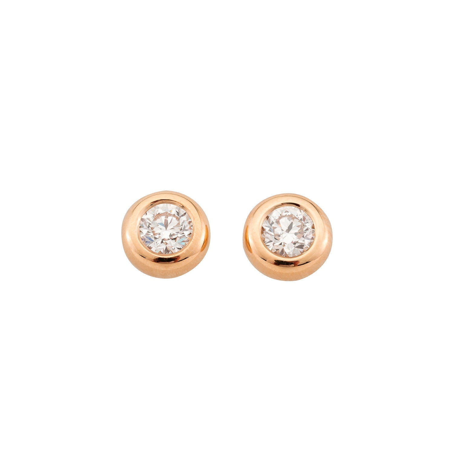Ohrstecker Larina – Platin (950)