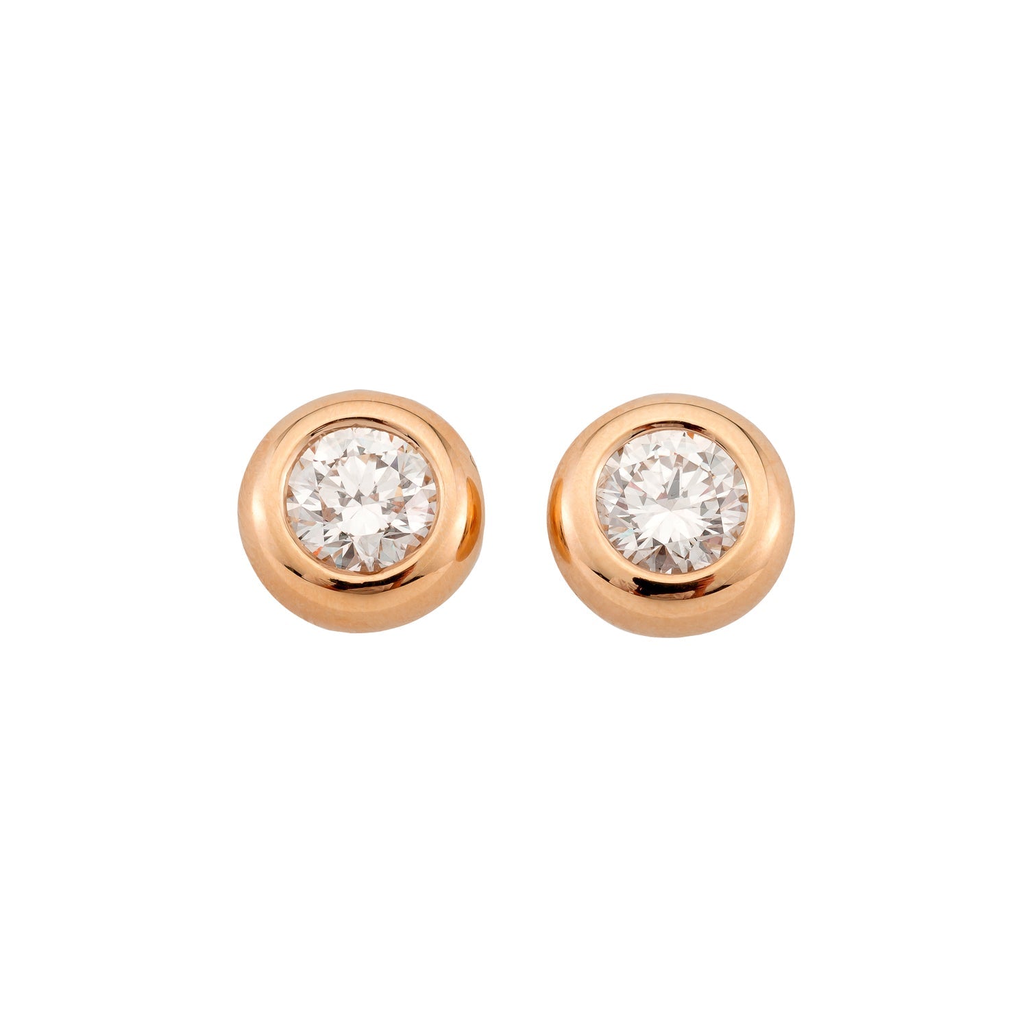 Ohrstecker Larina – Weißgold 18 Karat (750)