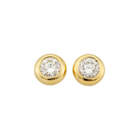 Solitaire earrings