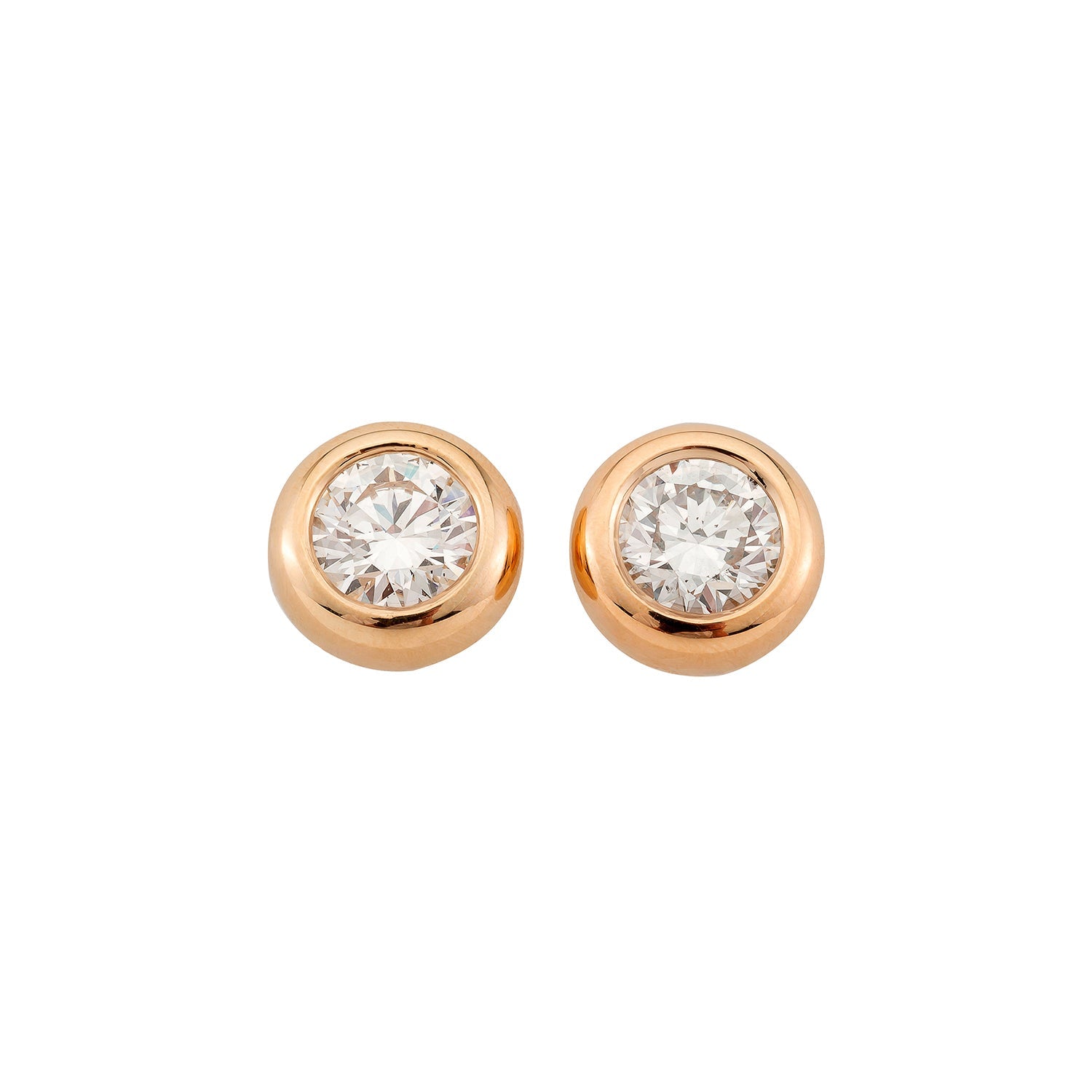 Ohrstecker Larina – Gelbgold 18 Karat (750)