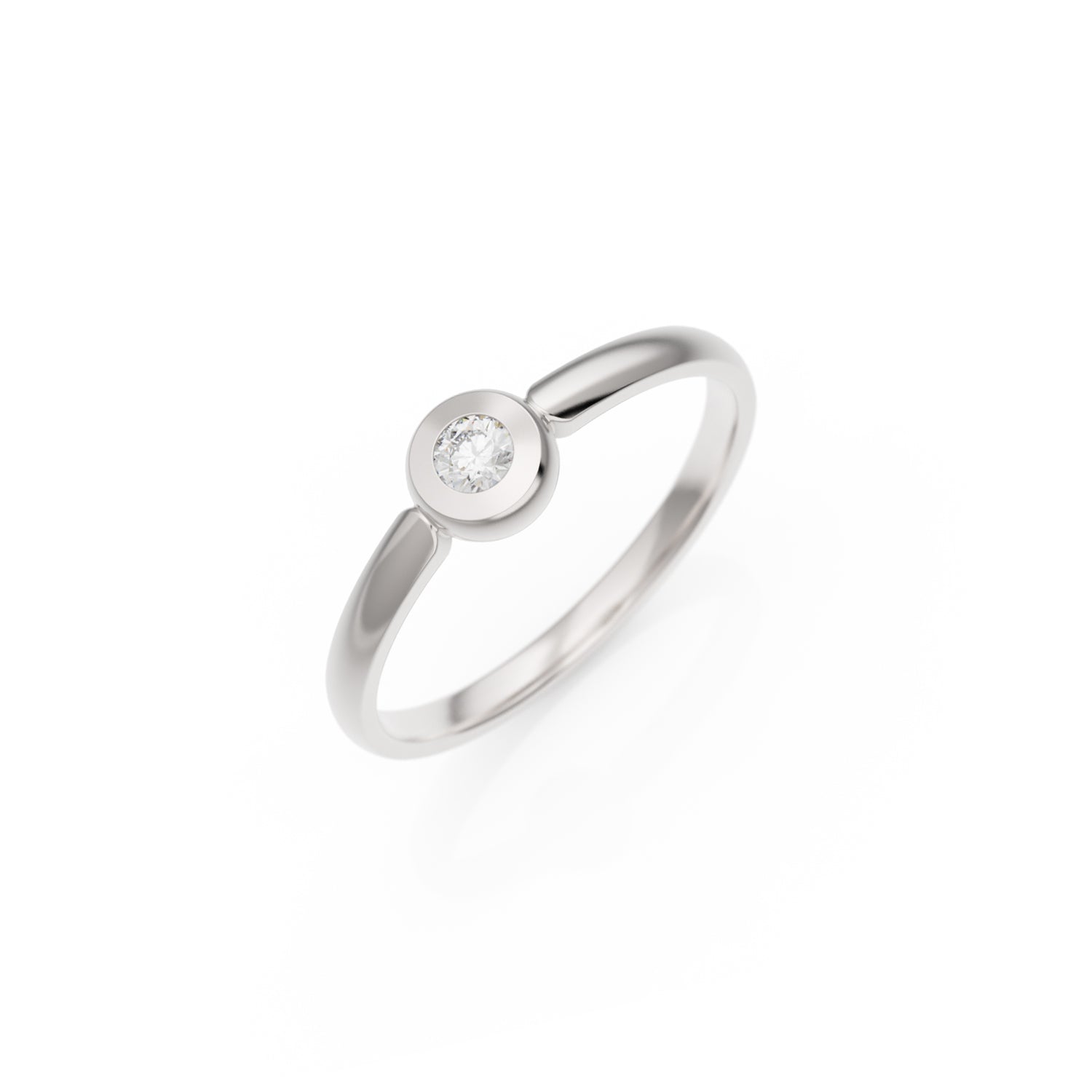 Verlobungsring Larina Lab-Grown – Rotgold 14 Karat (585)