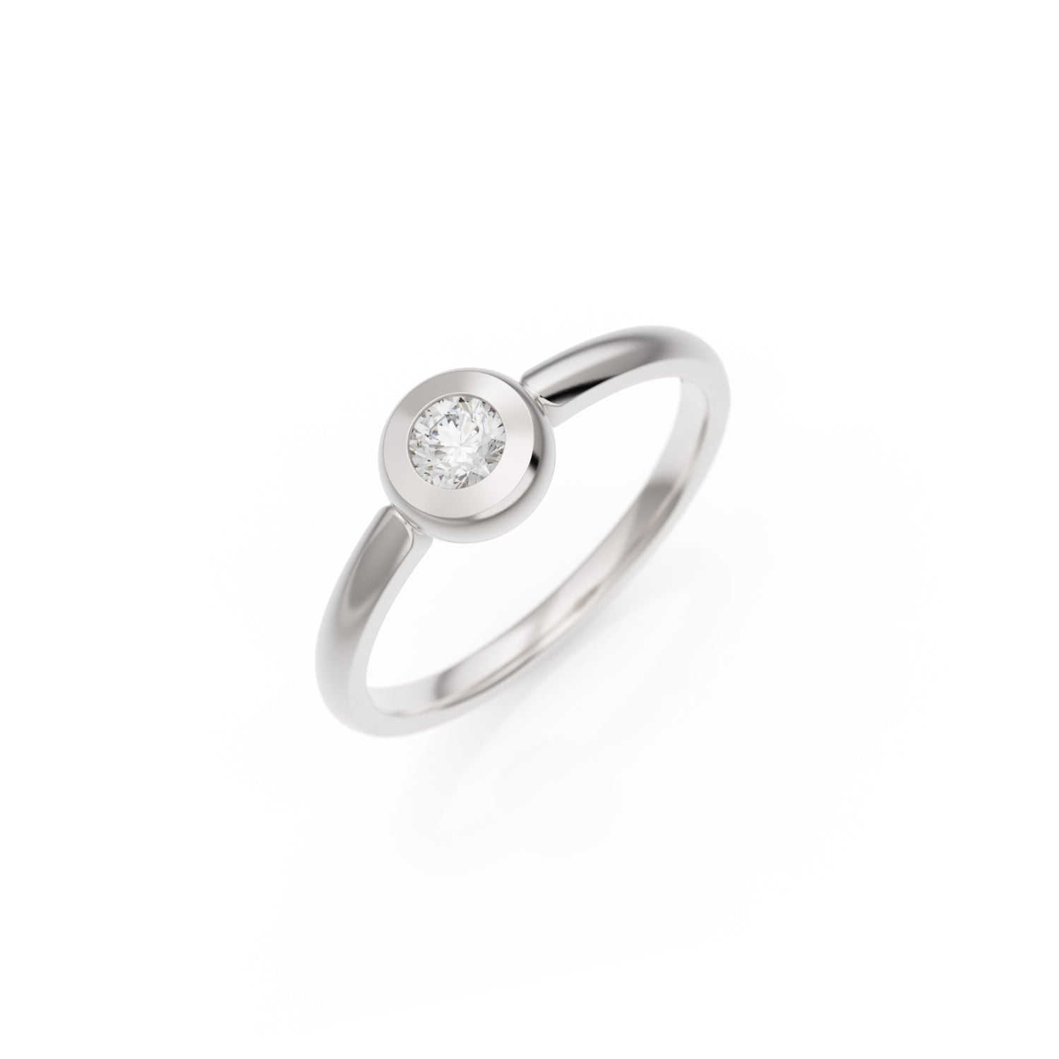 Verlobungsring Larina Lab-Grown – Rotgold 14 Karat (585)