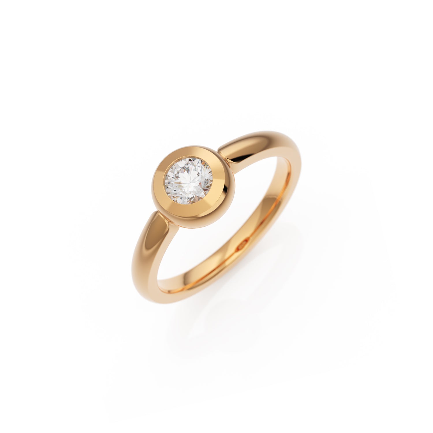 Verlobungsring Larina Lab-Grown – Roségold 18 Karat (750)