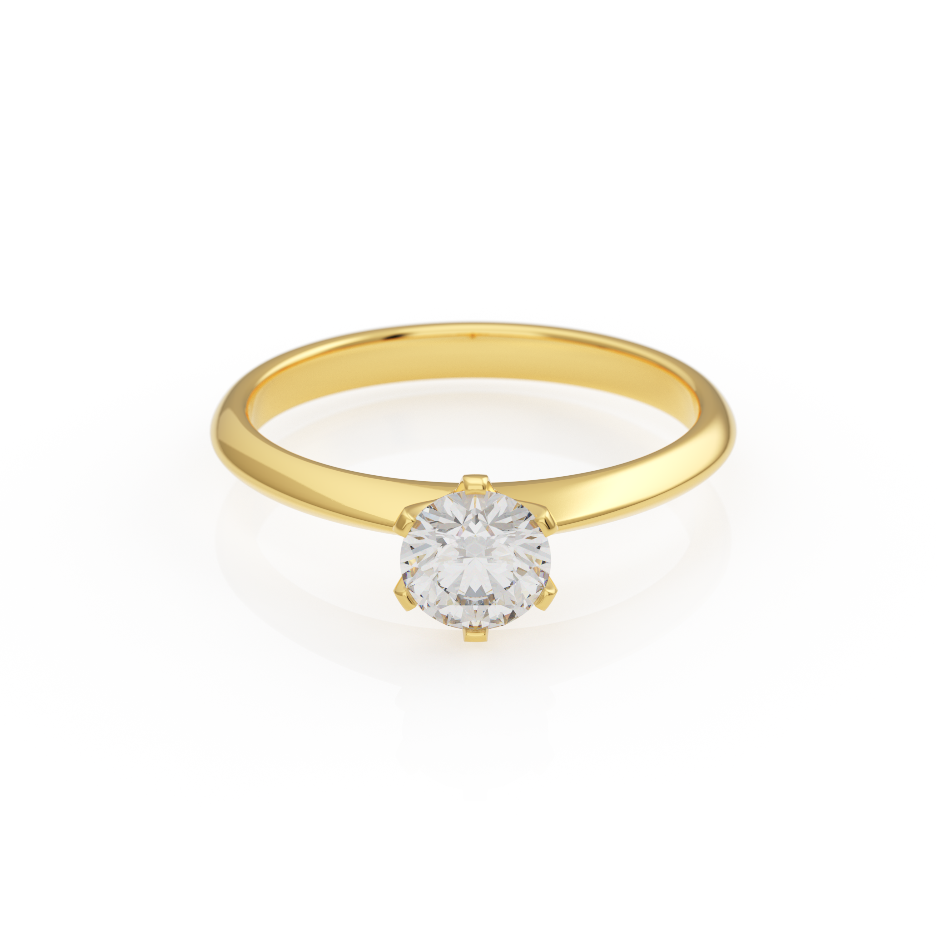 Verlobungsring Emilia in Gelbgold 18 Karat (750)
