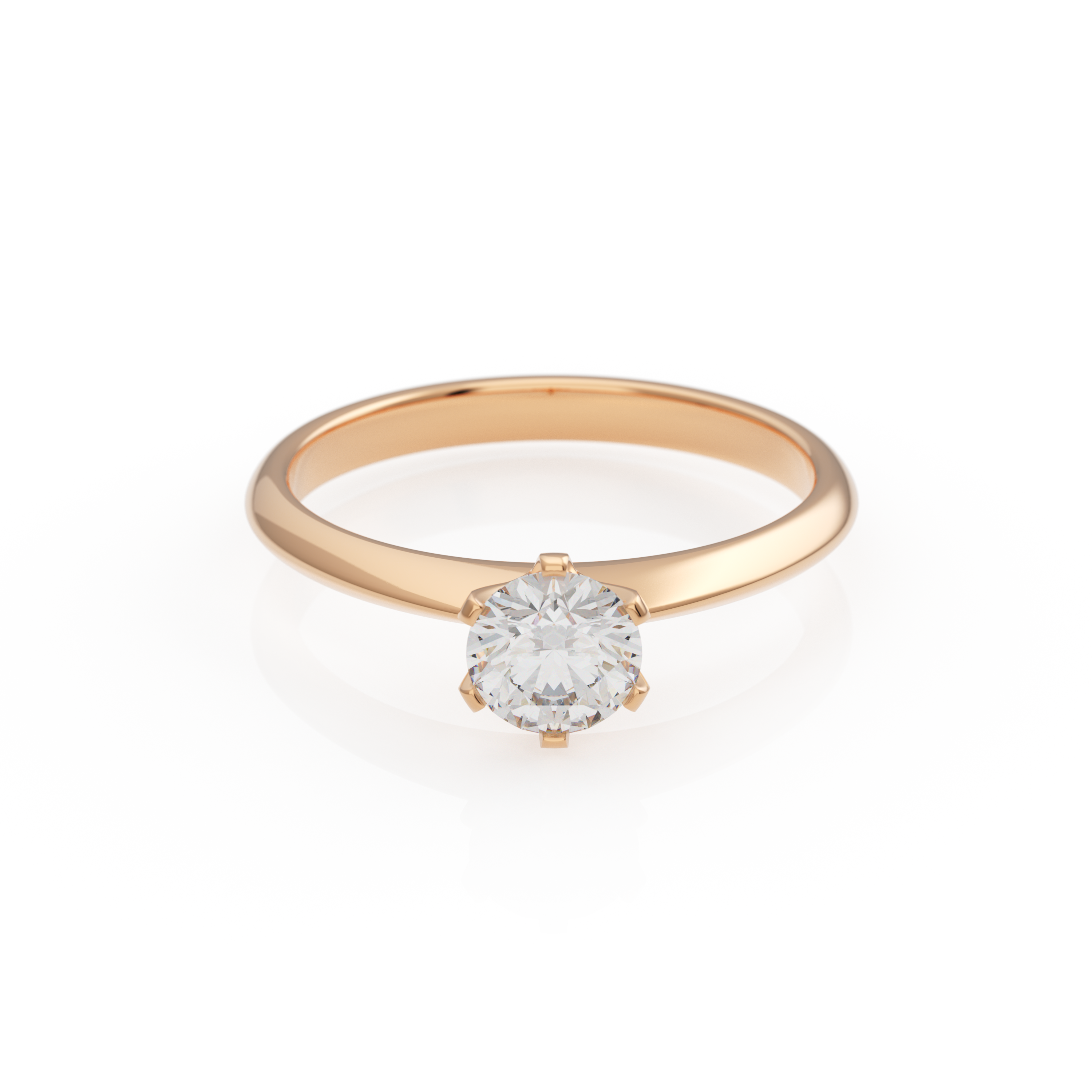 Verlobungsring Emilia in Roségold 18 Karat (750)
