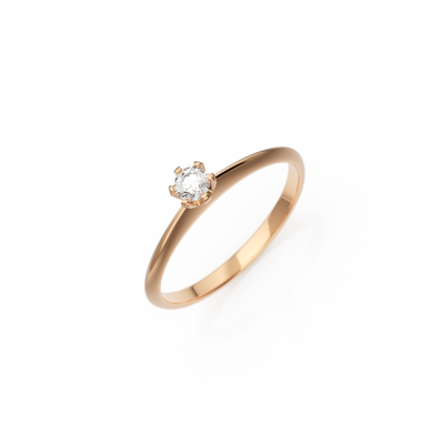 Verlobungsring Emilia Lab-Grown – Roségold 14 Karat (585)
