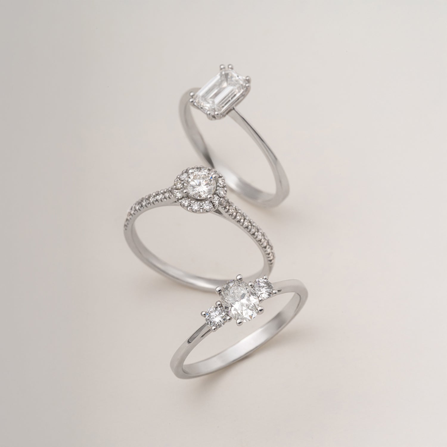 Lab Grown Diamond Engagement Ring