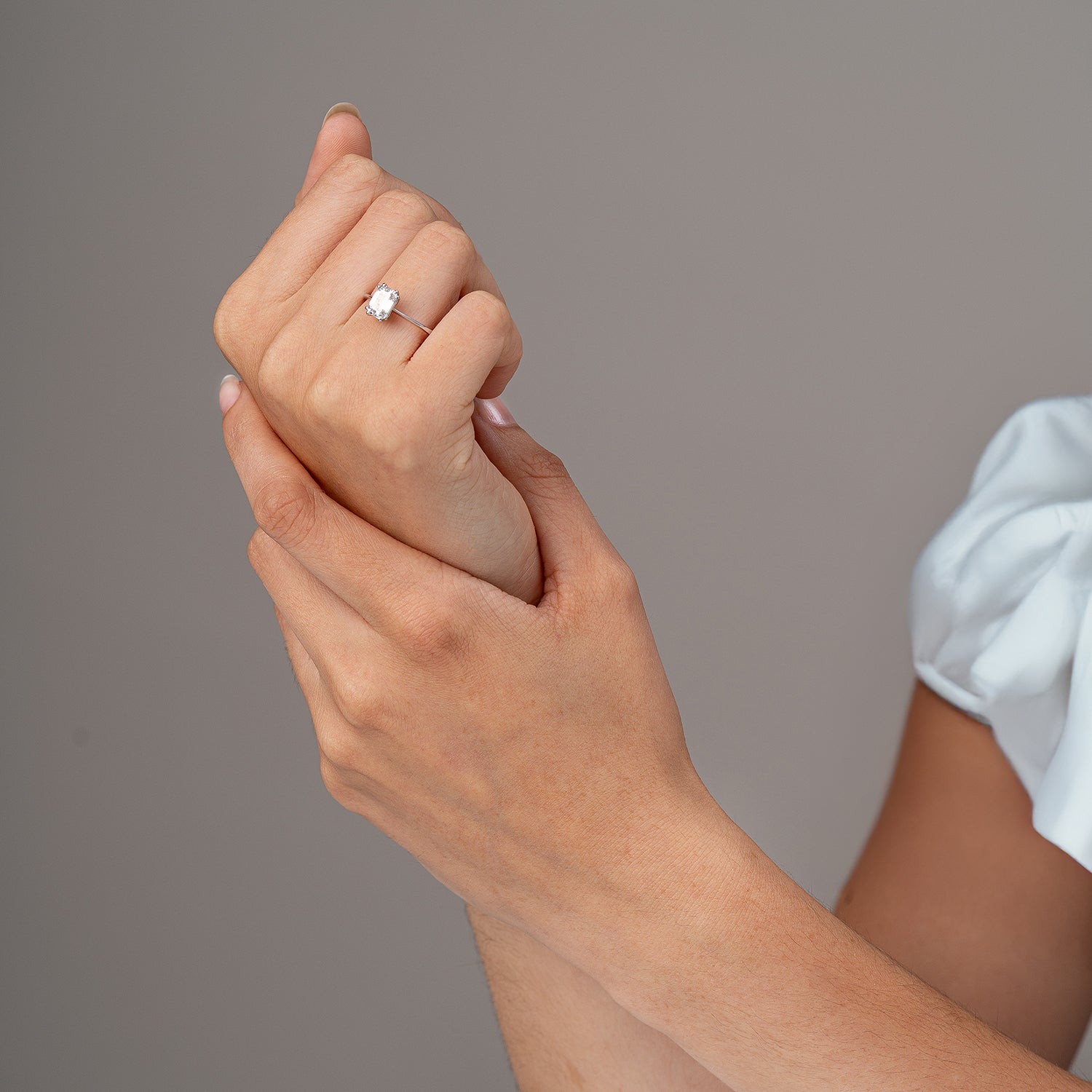 Lab Grown Diamond Engagement Ring