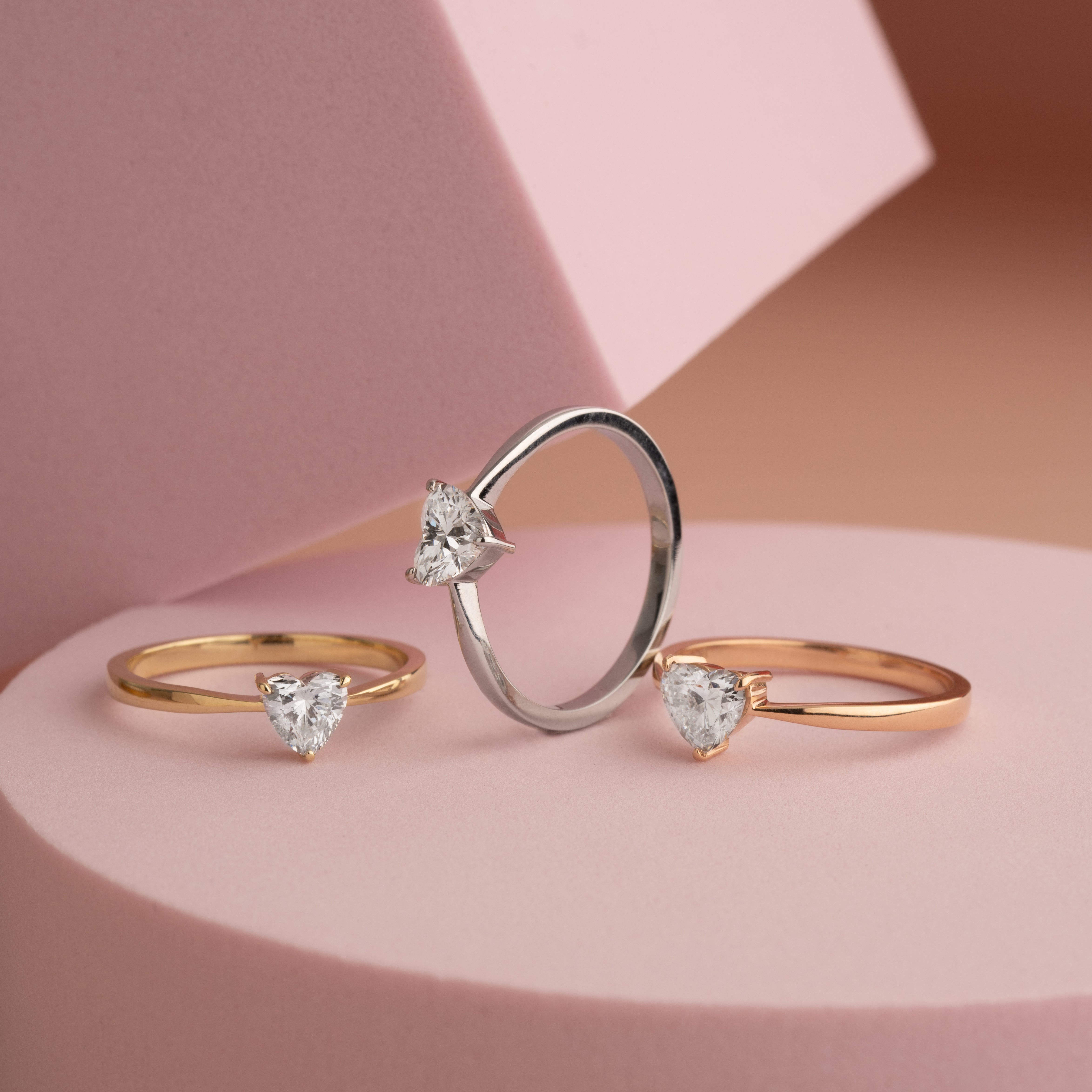Verlobungsring Herz
