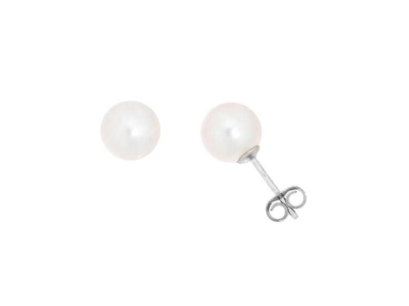 Pearl earrings Rain