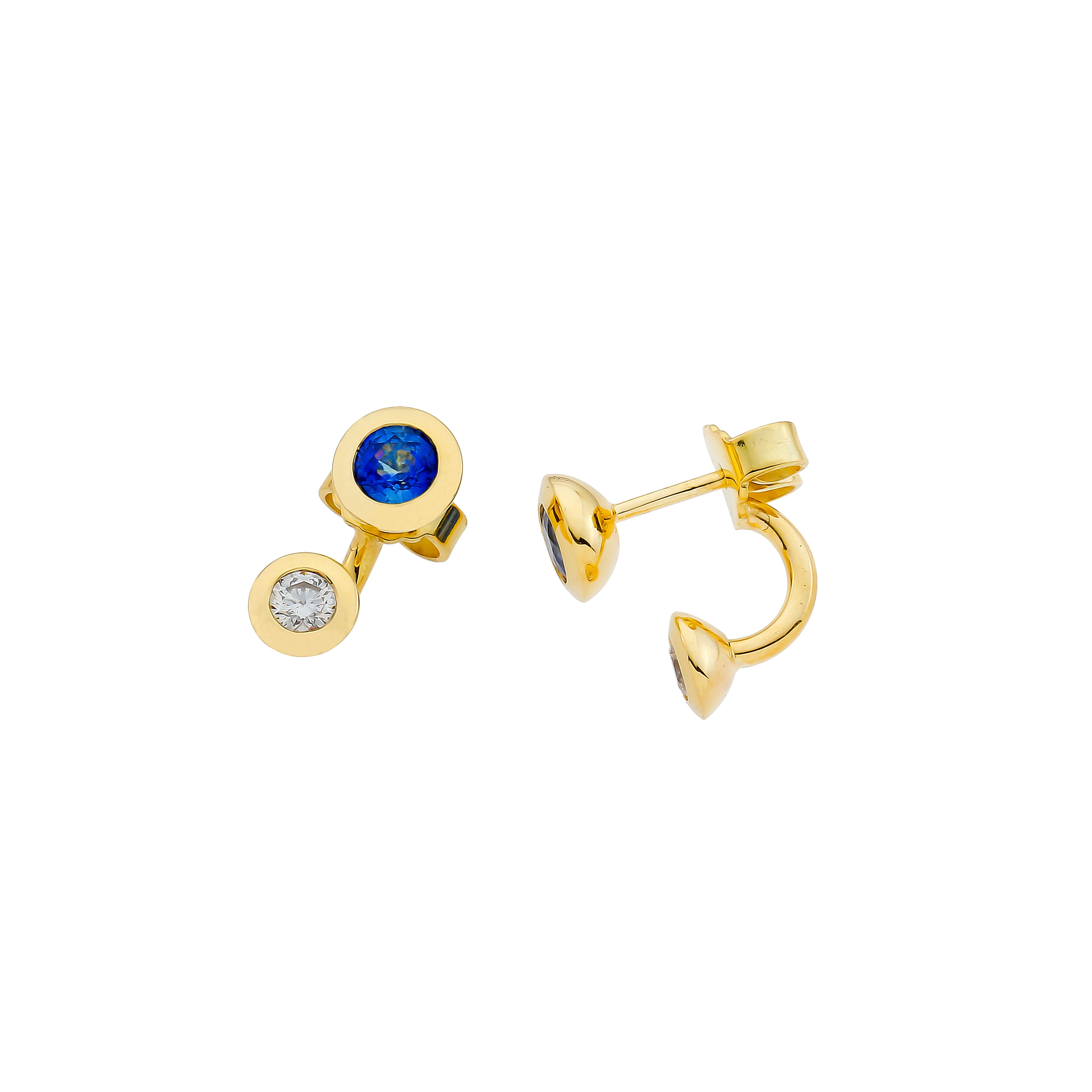 Sapphire earrings