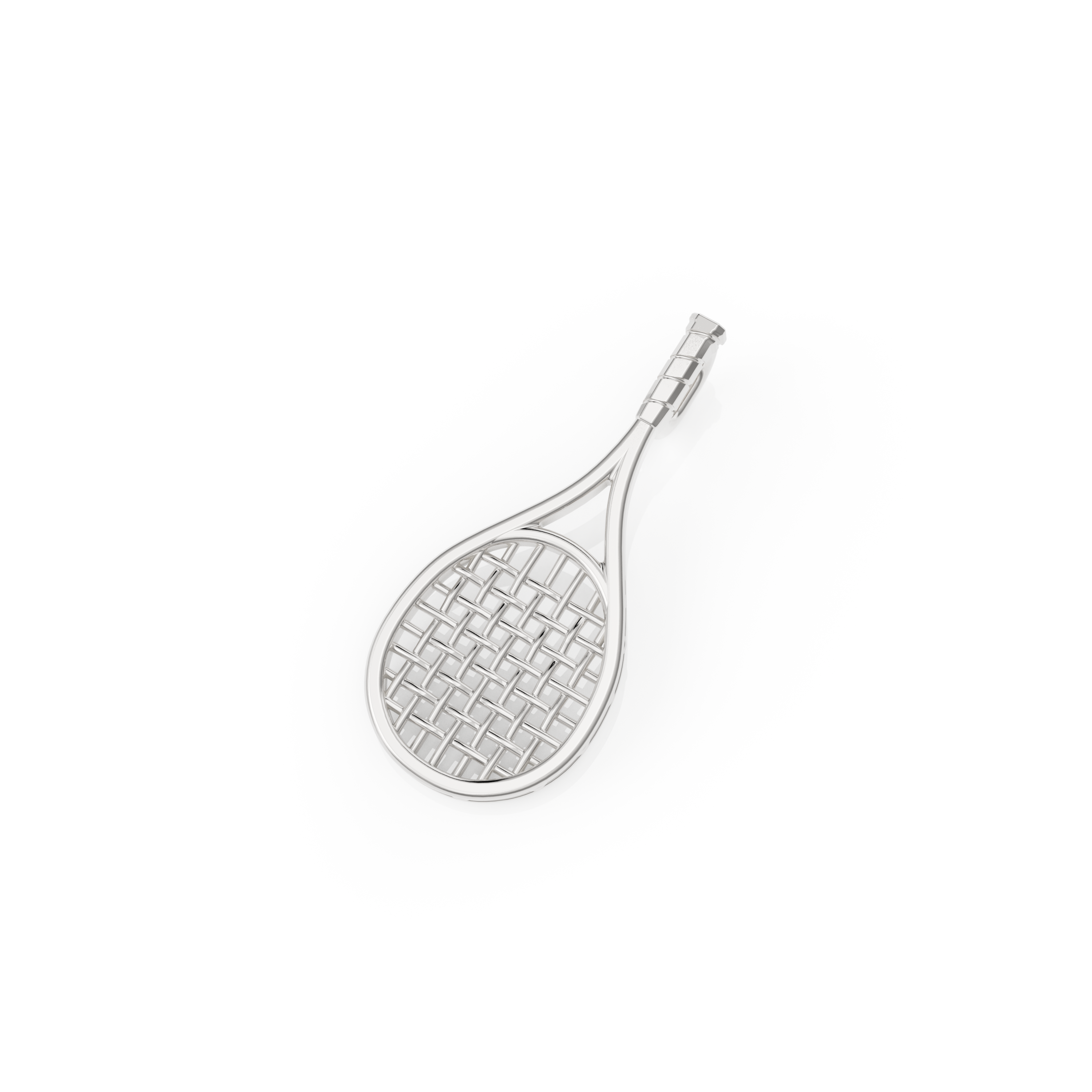Anhänger Tennis Silber