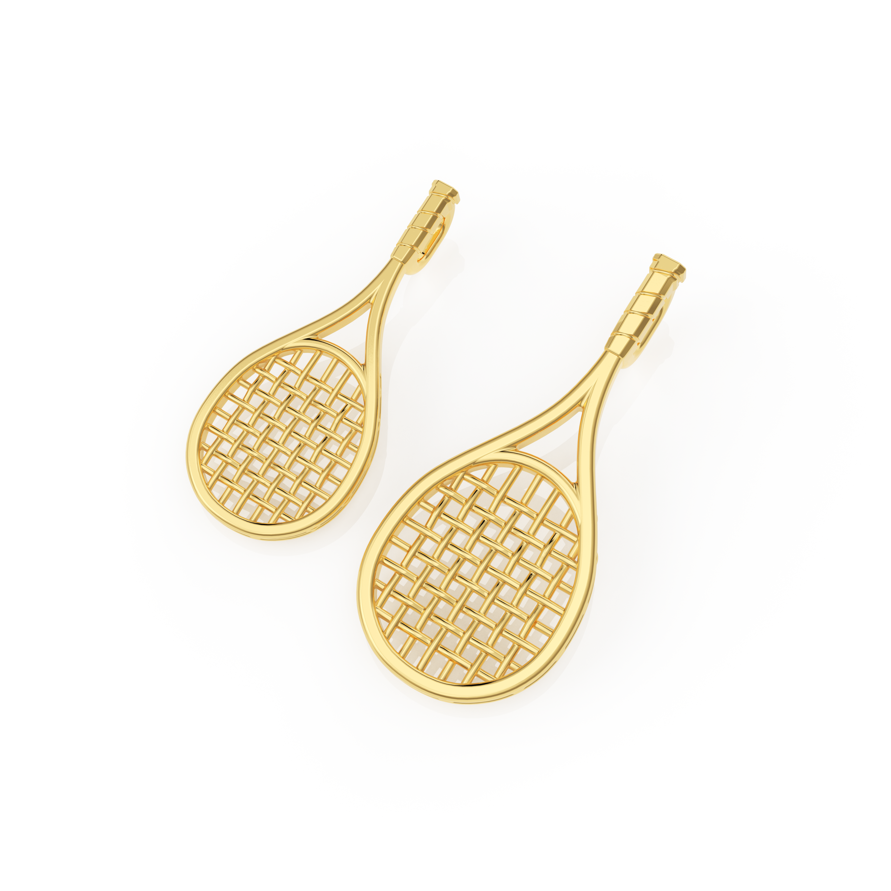 Anhänger Tennis Gold