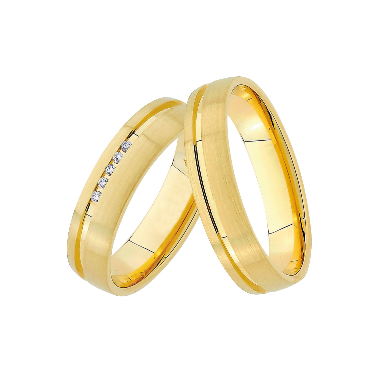 Wedding ring set Natasha