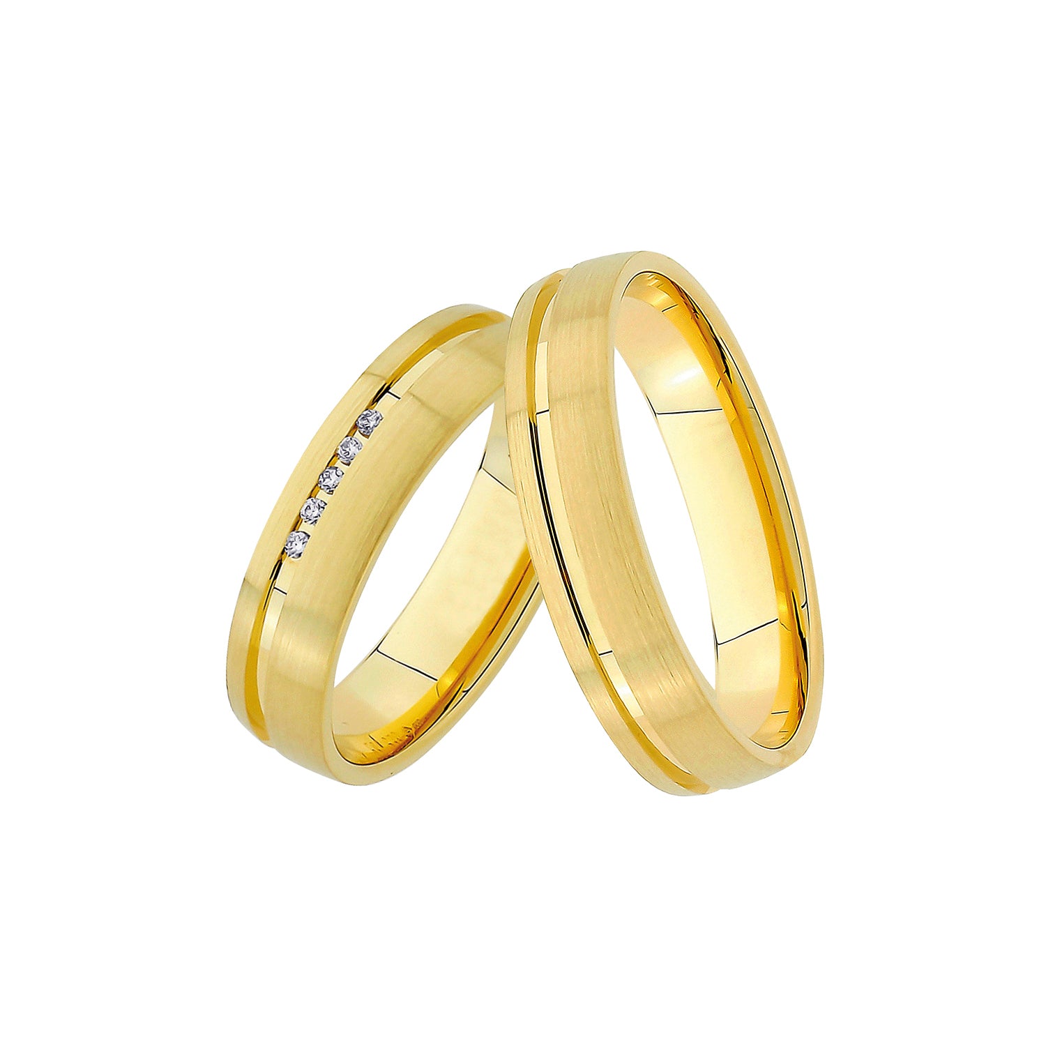 Wedding ring set Natasha
