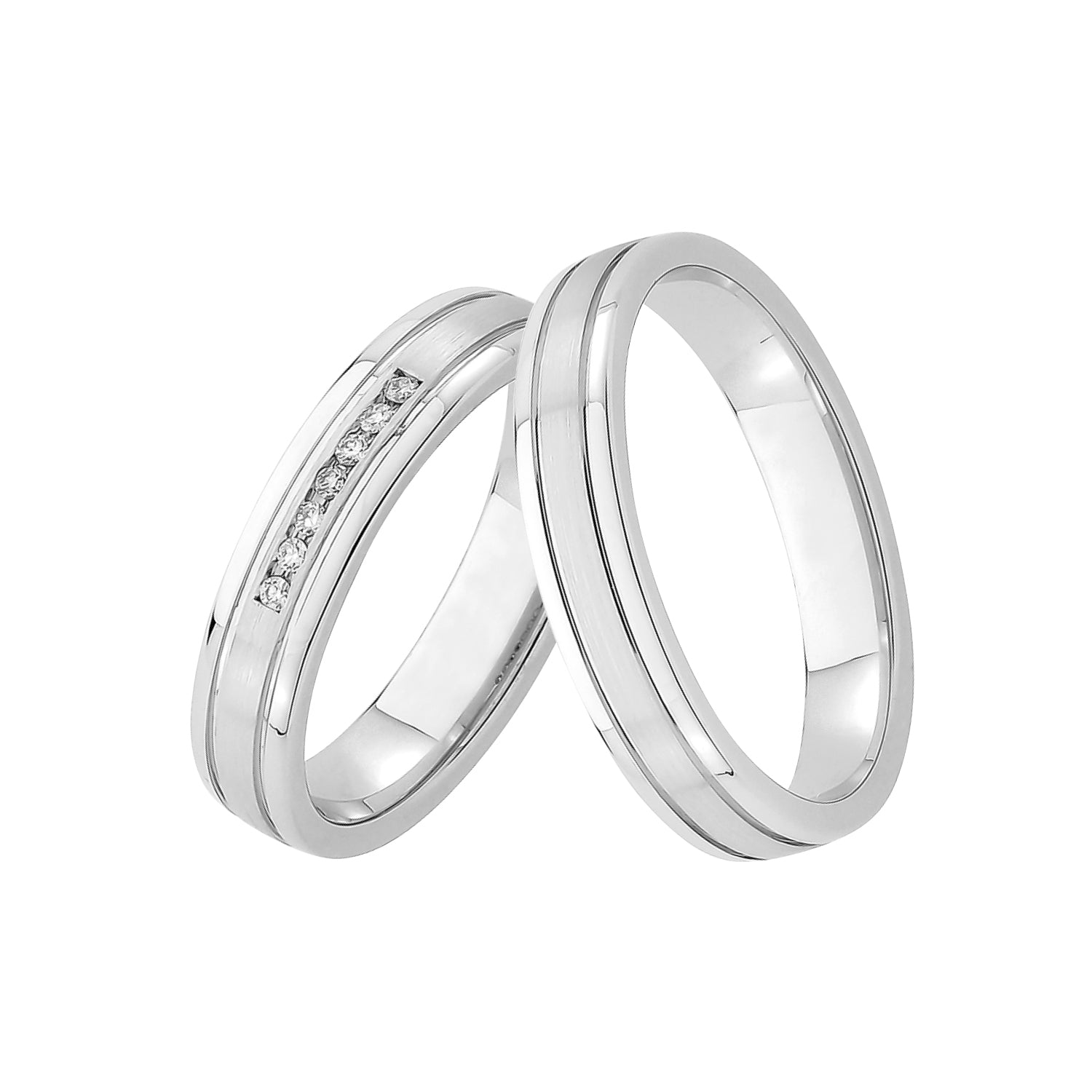 Wedding ring set Melody