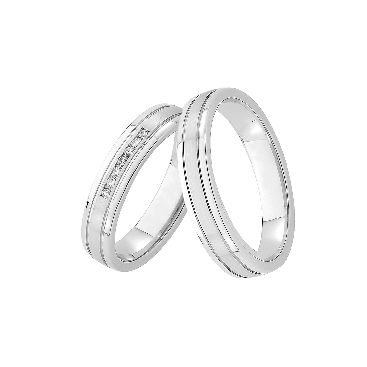 Wedding ring set Melody