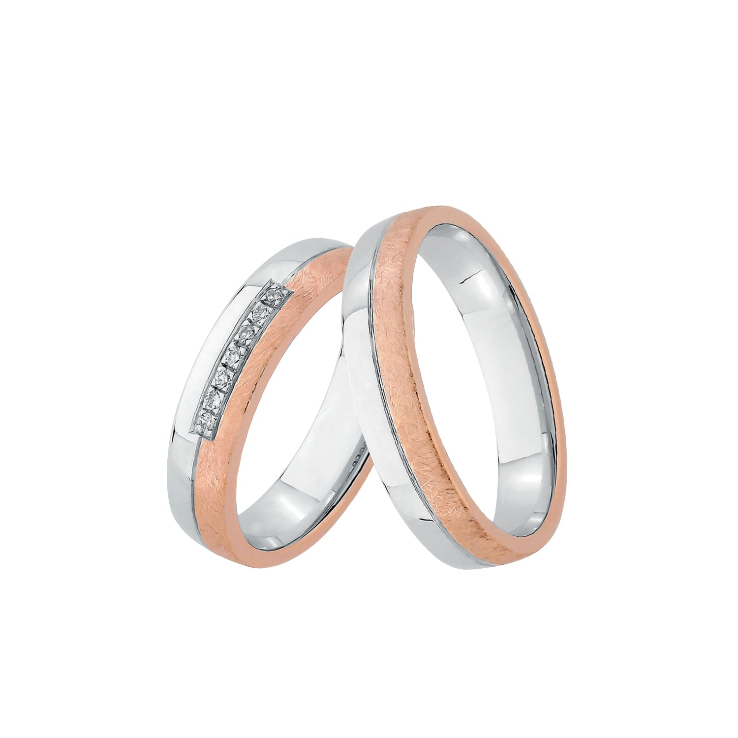 Wedding ring set Adya