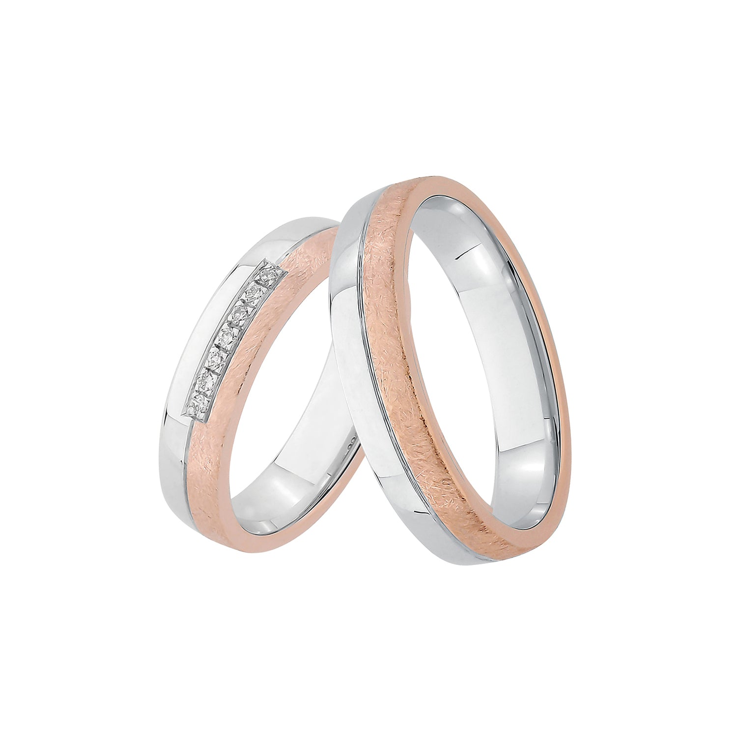 Wedding ring set Adya