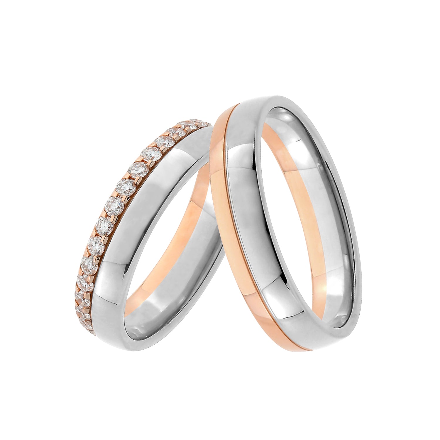 Wedding ring set Vajessa