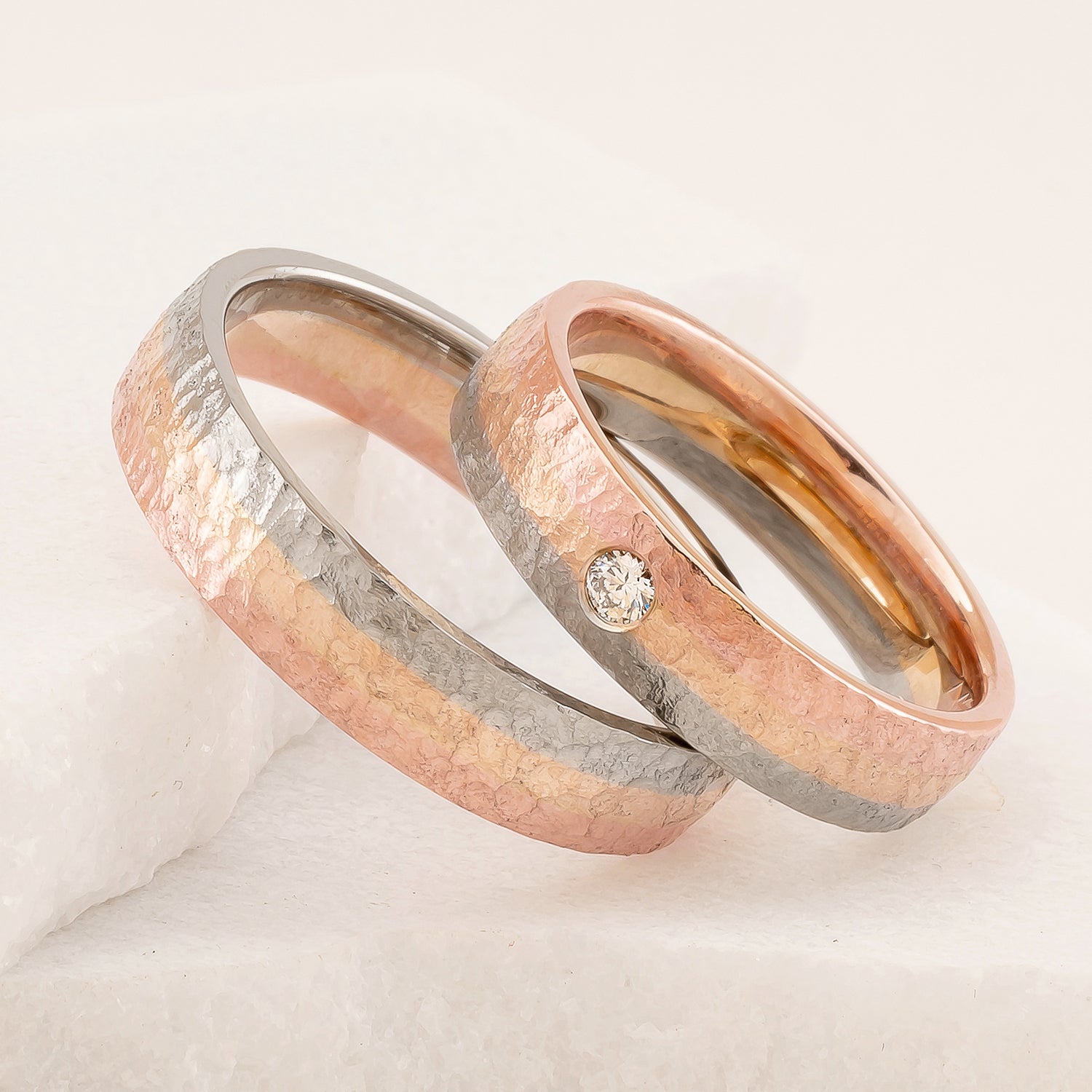 Wedding ring set Zaba