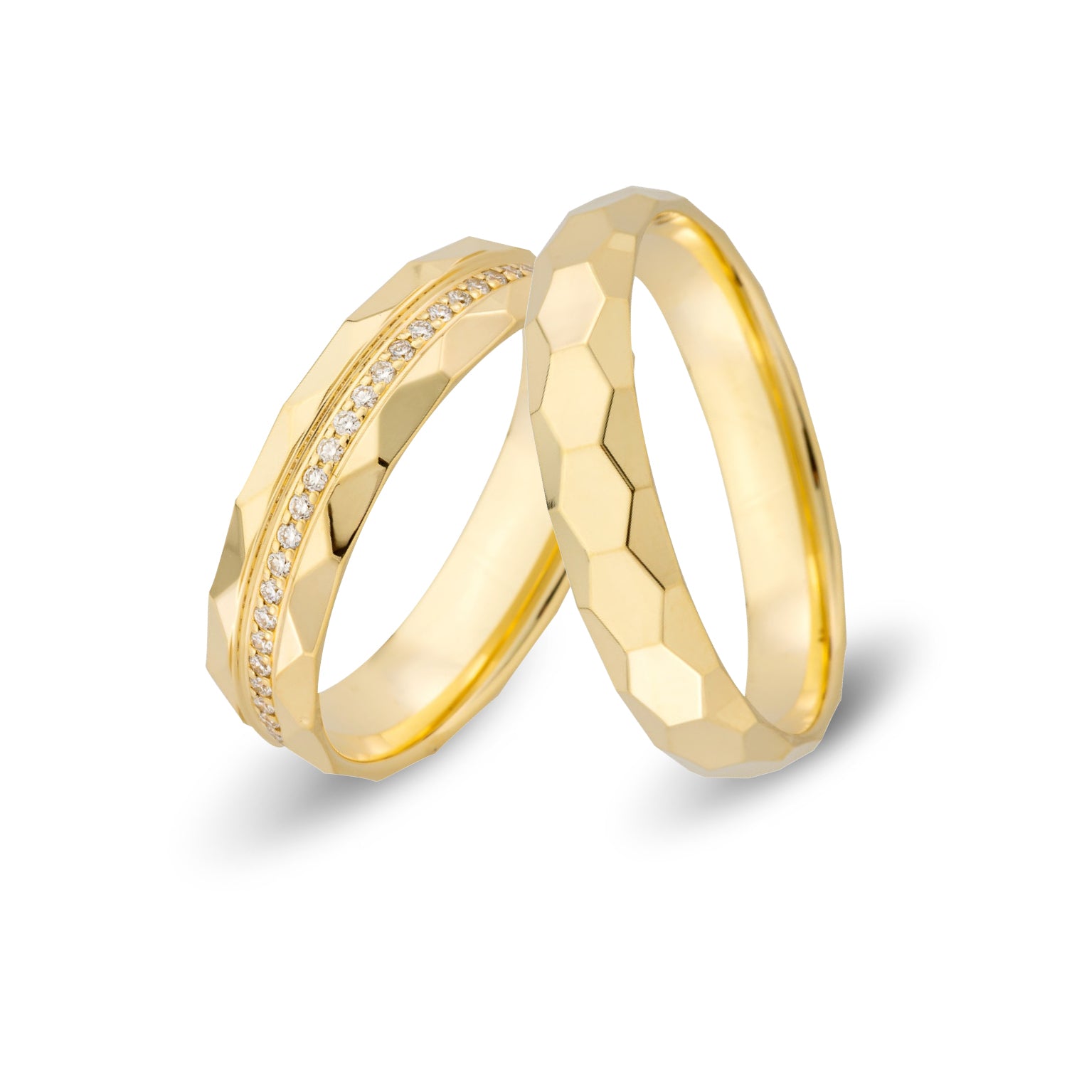 Karlee wedding ring set