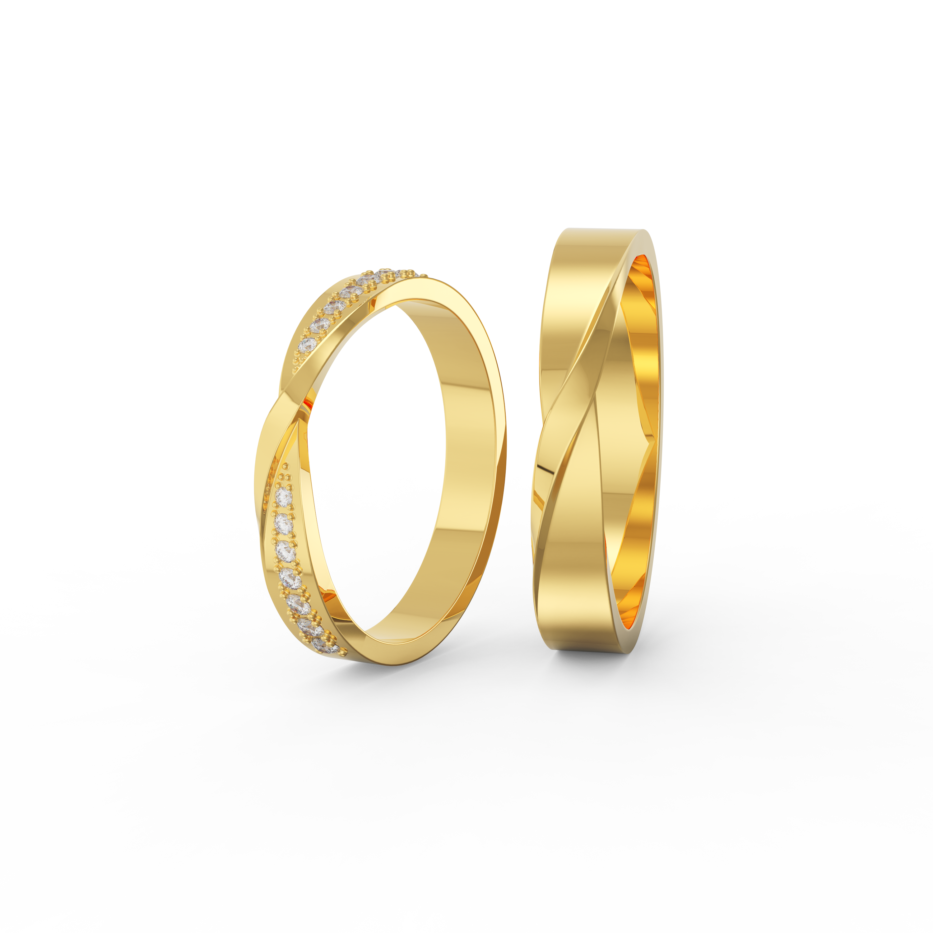 Wedding ring set Asya