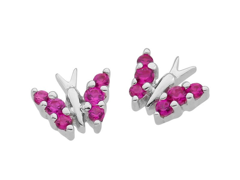 Stud earrings butterfly Svetlana