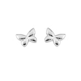 Butterfly stud earrings