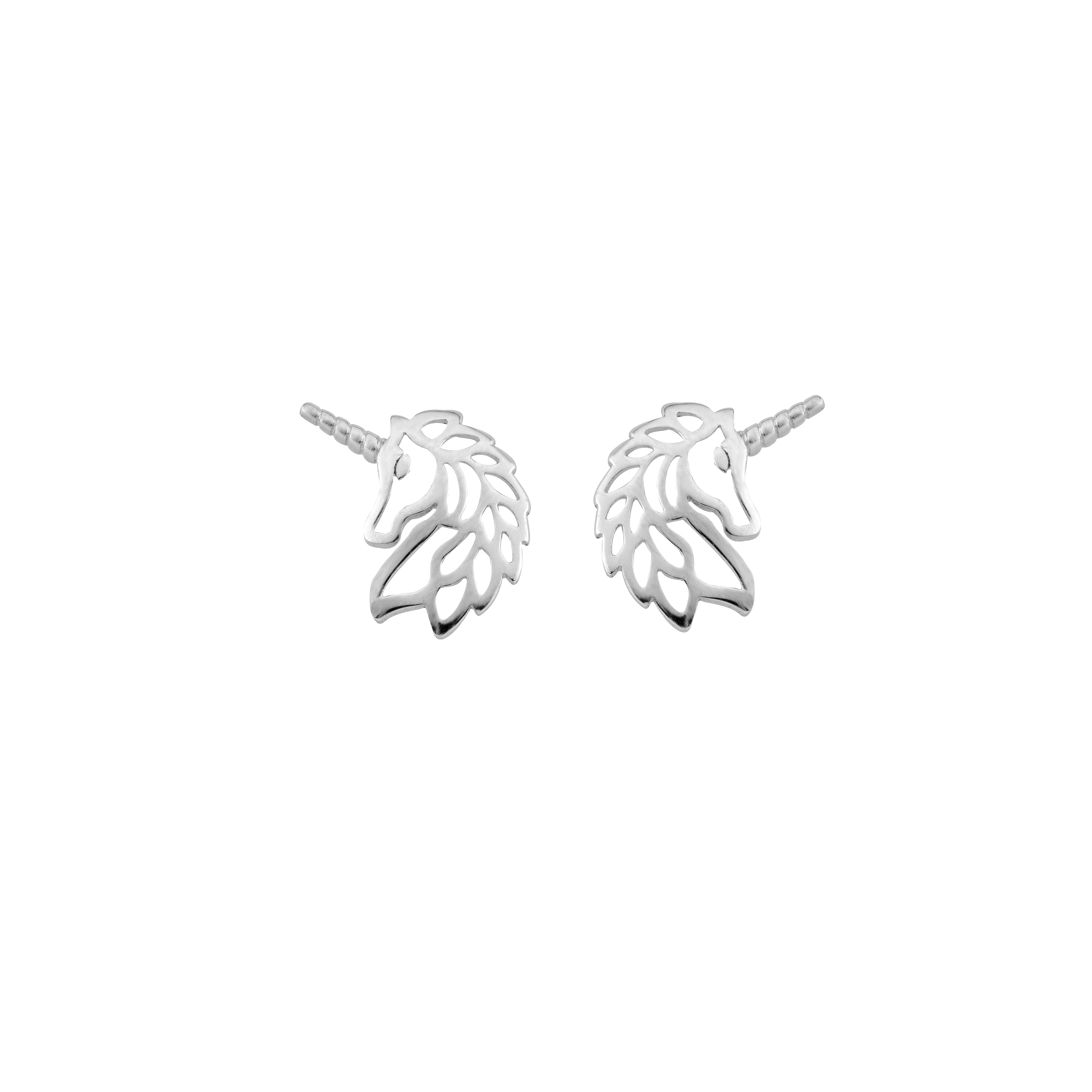 Unicorn stud earrings