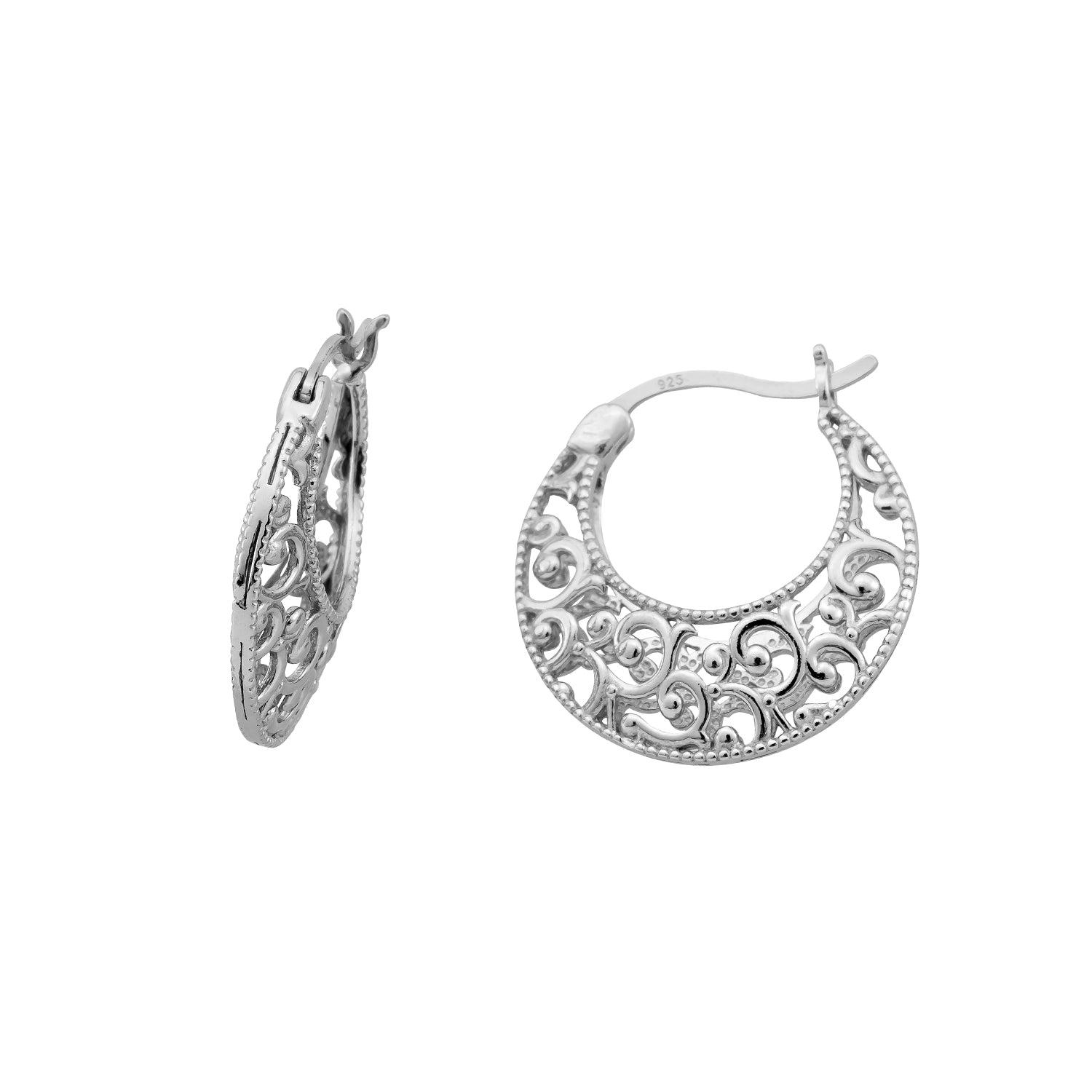 Hoop earrings