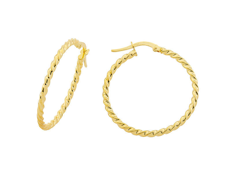 Hoop earrings