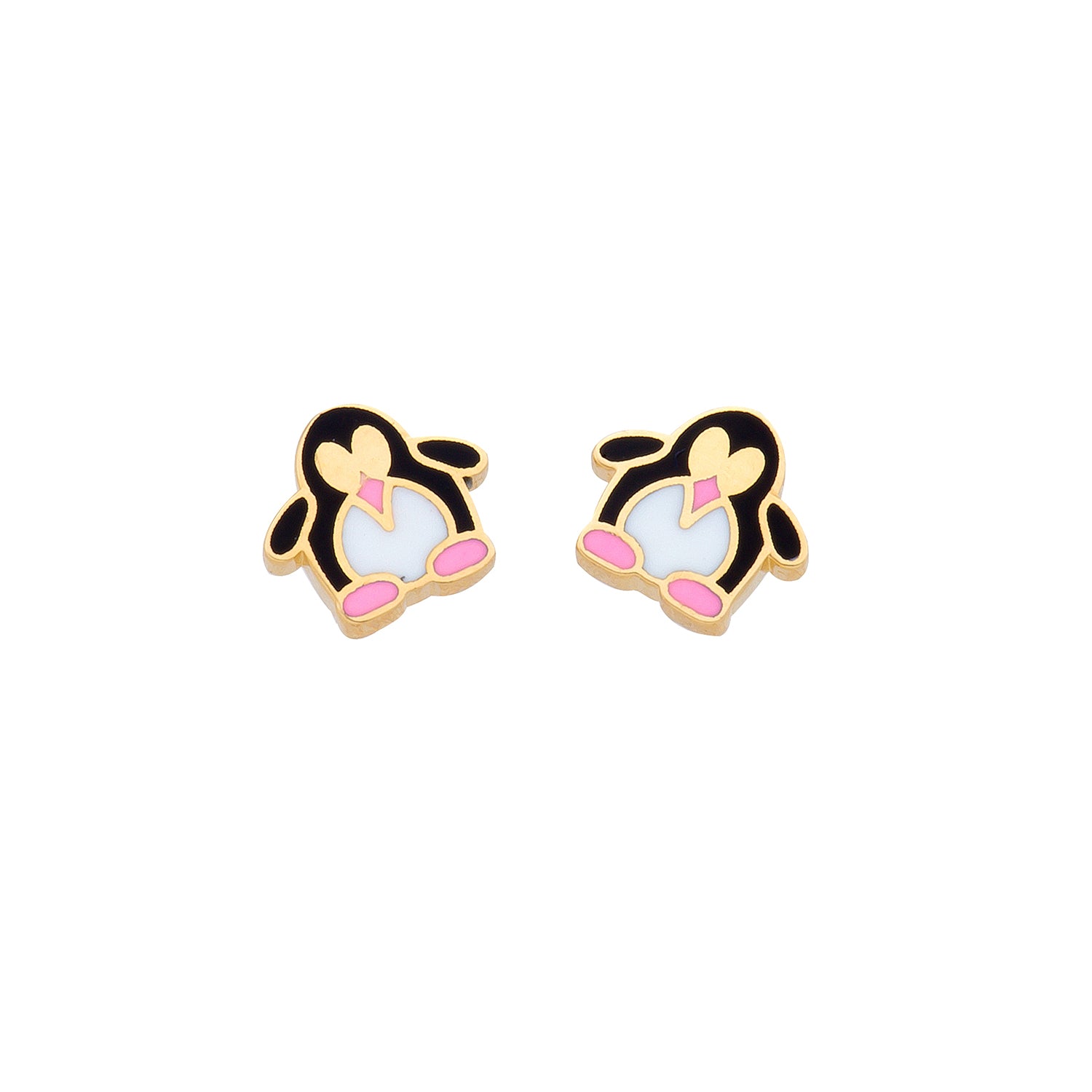 Penguin earrings