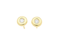 Solitaire earrings