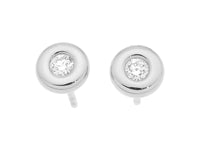 Solitaire earrings